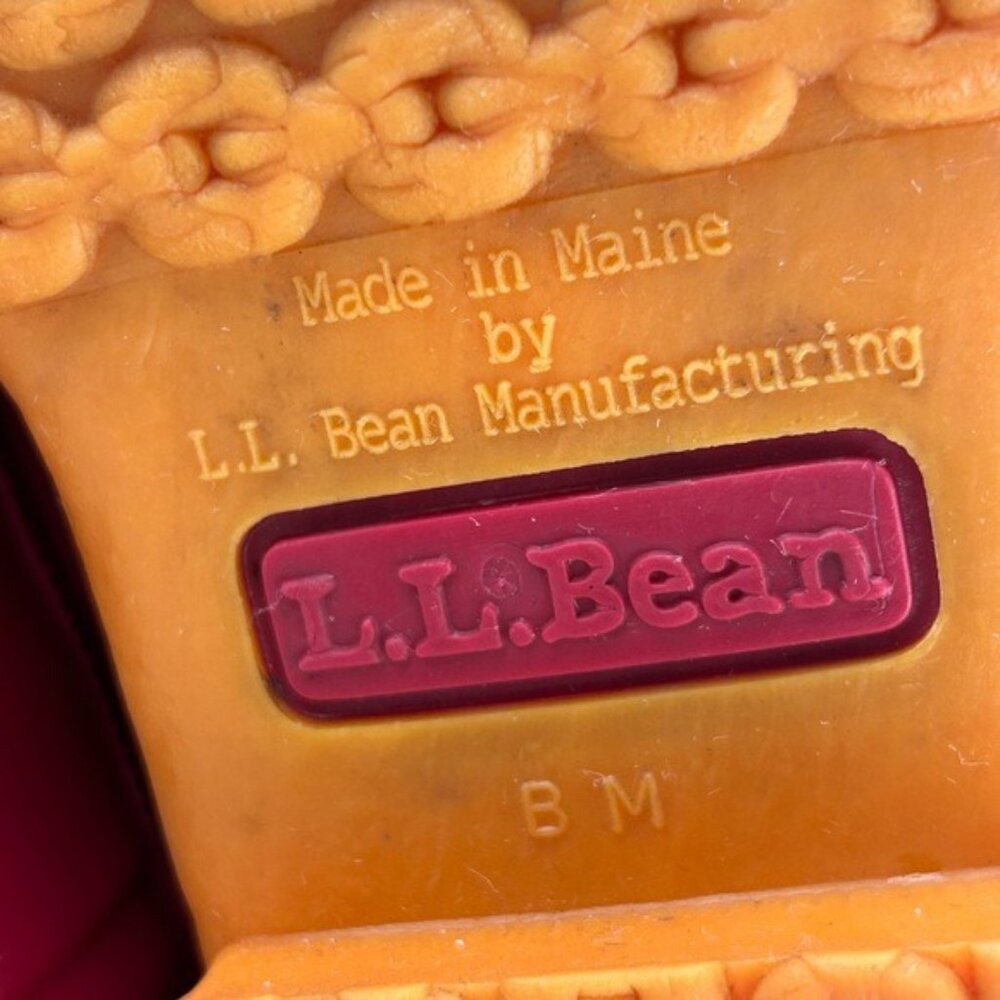 LL Bean Bean Boots Red Made in USA Limited Edition Rare Outdoor Winter Sz 6M - Picture 12 of 16